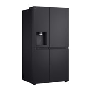 LG Side-by-Side Kühlschrank  (B, 623L, 179cm hoch) mit Eis-, Crushed Ice- und Wasserspender & internem Wassertank | GSLE91EVAB, GSLE91EVAB