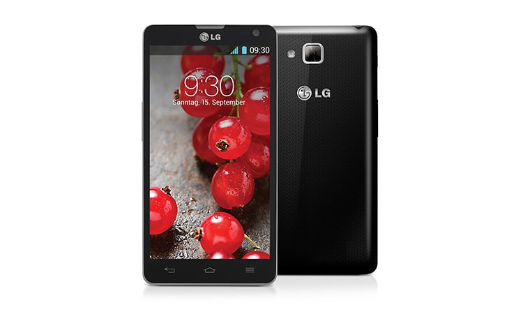 LG Smartphone mit 1,4-Ghz-DualCore-Prozessor, IPS-Technologie und 8-Megapixel-Kamera, D605 Optimus L9 II