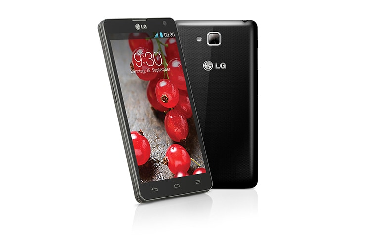 LG Smartphone mit 1,4-Ghz-DualCore-Prozessor, IPS-Technologie und 8-Megapixel-Kamera, D605 Optimus L9 II