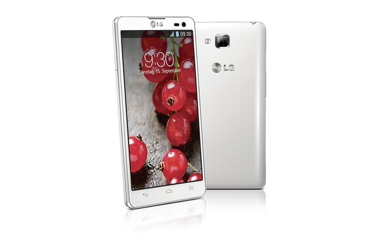LG Smartphone mit 1,4-Ghz-DualCore-Prozessor, IPS-Technologie und 8-Megapixel-Kamera, D605 Optimus L9 II