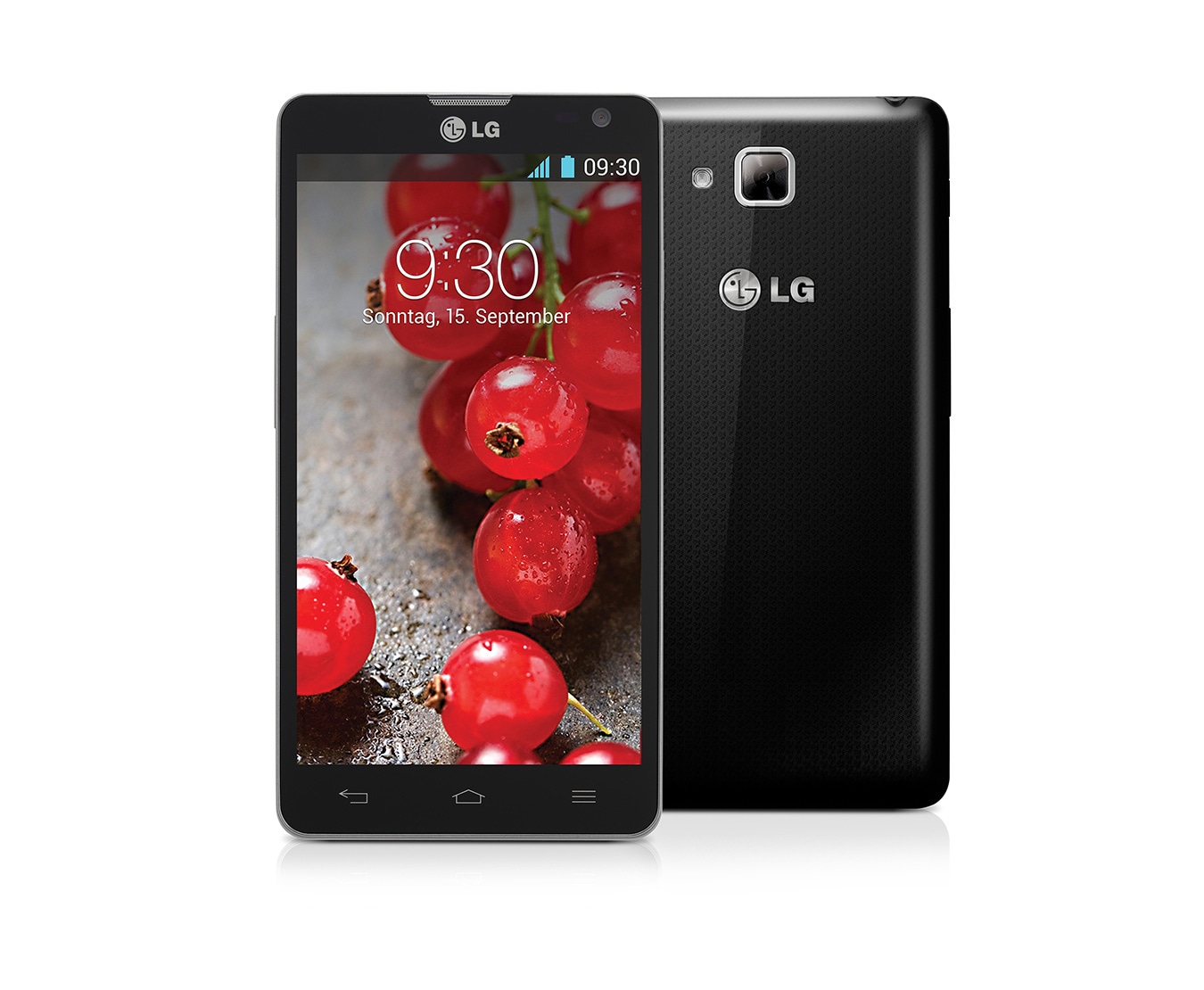 LG Smartphone mit 1,4-Ghz-DualCore-Prozessor, IPS-Technologie und 8-Megapixel-Kamera, D605 Optimus L9 II