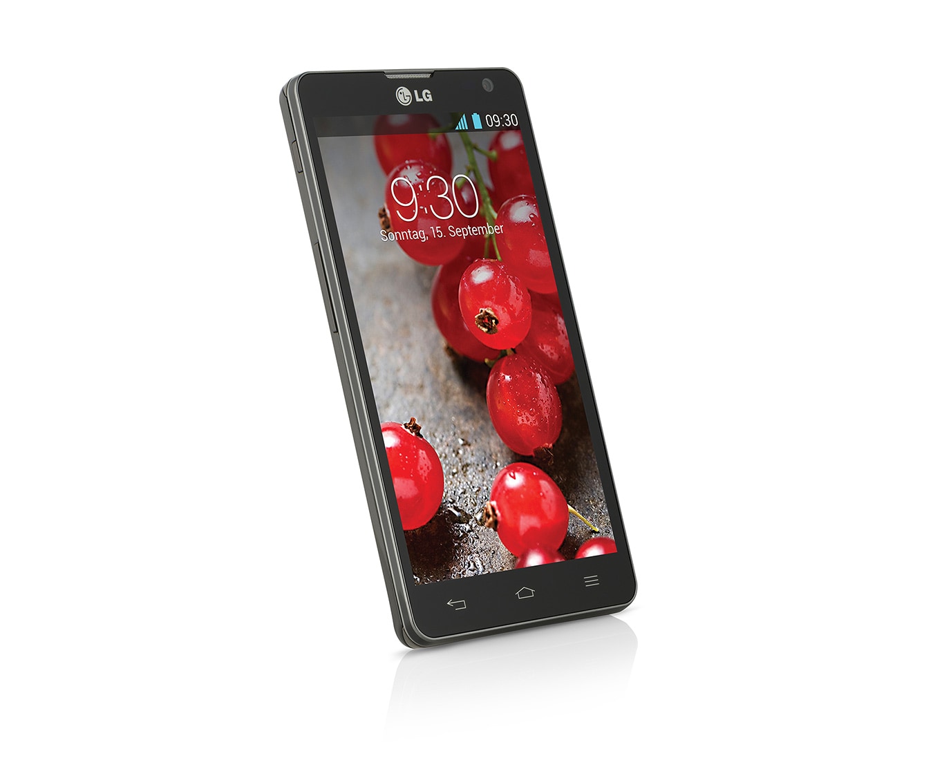 LG Smartphone mit 1,4-Ghz-DualCore-Prozessor, IPS-Technologie und 8-Megapixel-Kamera, D605 Optimus L9 II