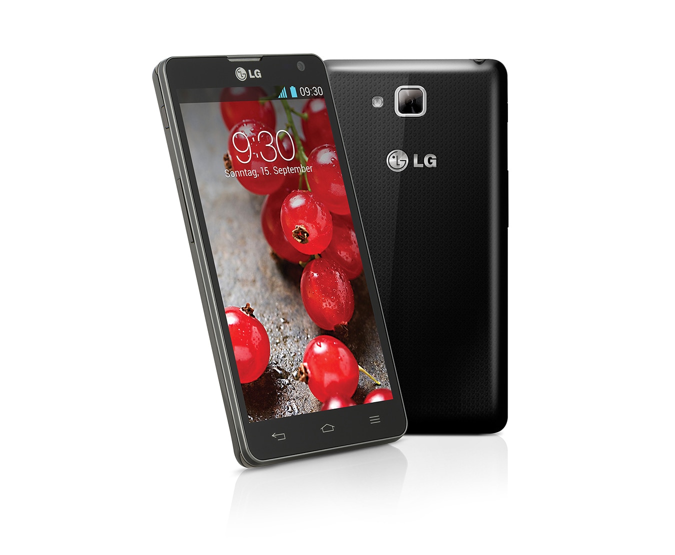 LG Smartphone mit 1,4-Ghz-DualCore-Prozessor, IPS-Technologie und 8-Megapixel-Kamera, D605 Optimus L9 II