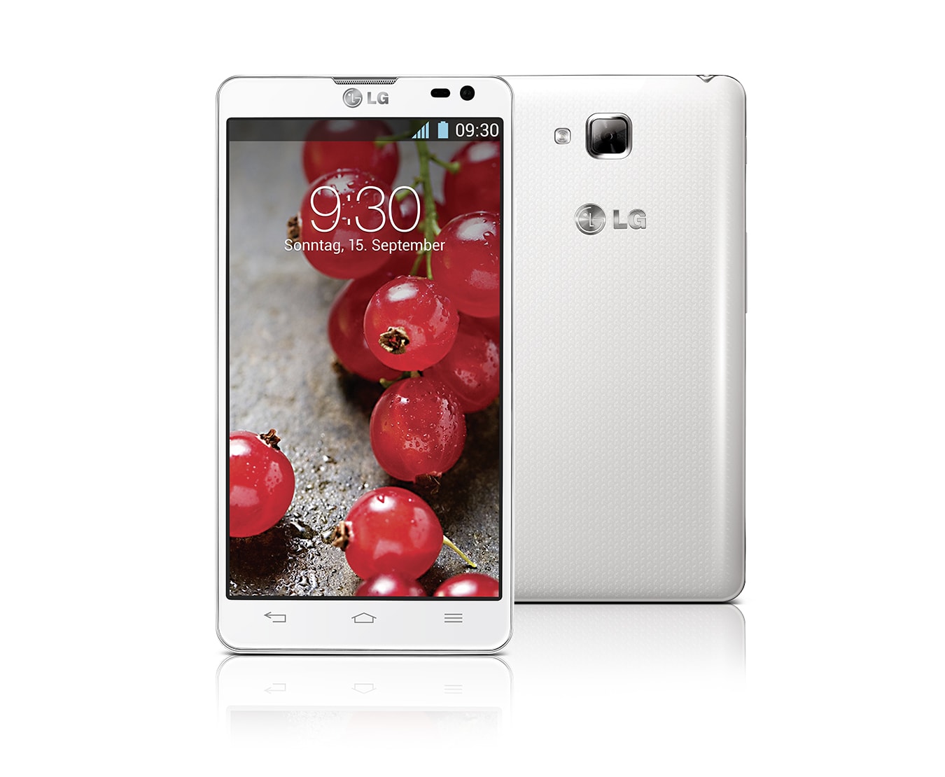 LG Smartphone mit 1,4-Ghz-DualCore-Prozessor, IPS-Technologie und 8-Megapixel-Kamera, D605 Optimus L9 II