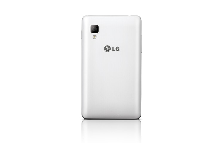 LG Android-Smartphone mit 9,6 cm (3,8 Zoll) IPS-Display, 1,0-GHz-Prozessor, 3-MP-Kamera und starkem 1.700 mAh SiO+ Akku, E440 Optimus L4 II