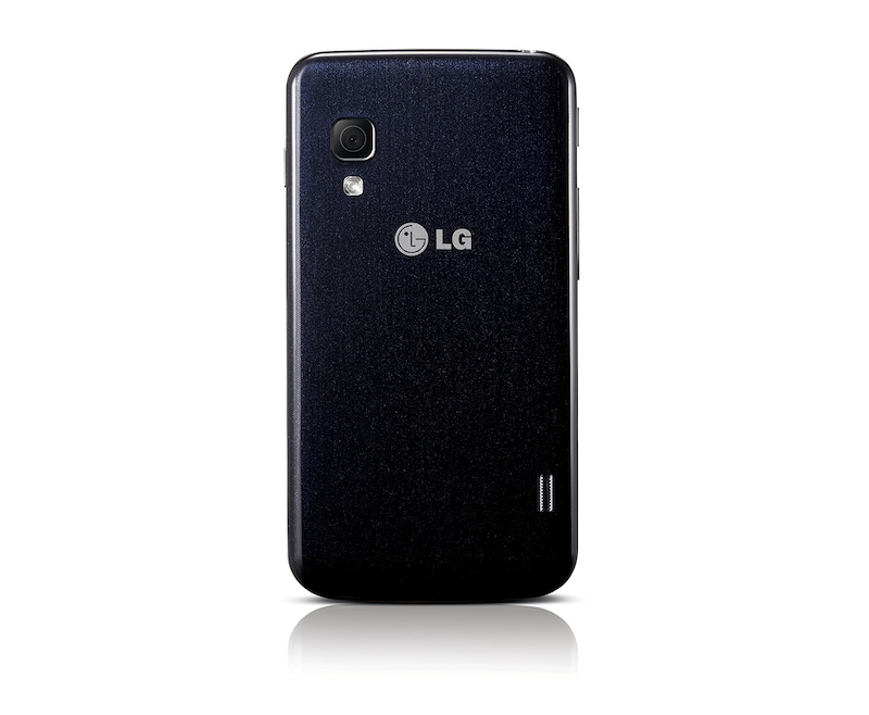 LG Android-Smartphone mit Dual SIM Slot, 10,2 cm (4 Zoll) IPS-Display und 1,0-Ghz-Prozessor, E455 Optimus L5 II Dual