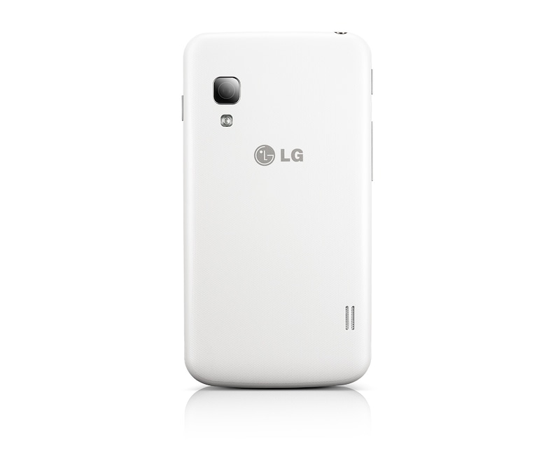 LG Android-Smartphone mit Dual SIM Slot, 10,2 cm (4 Zoll) IPS-Display und 1,0-Ghz-Prozessor, E455 Optimus L5 II Dual