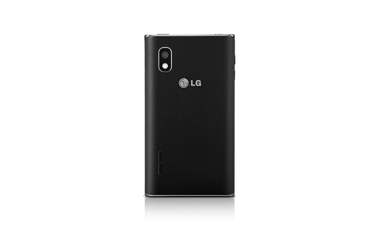 LG Smartphone mit 10,2-cm-Display (4,0 Zoll), Android 4.0 Ice Cream Sandwich und 5-Megapixel-Kamera, E610 Optimus L5