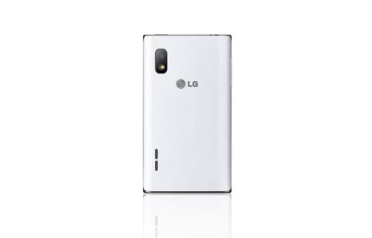 LG Smartphone mit 10,2-cm-Display (4,0 Zoll), Android 4.0 Ice Cream Sandwich und 5-Megapixel-Kamera, E610 Optimus L5