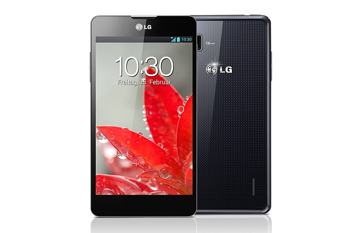 LG Premium-Smartphone mit 11,9 cm (4,7 Zoll) True HD IPS+ Display, 1,5-GHz-Quad-Core-Prozessor, LTE und 13-MP-Kamera, E975 Optimus G