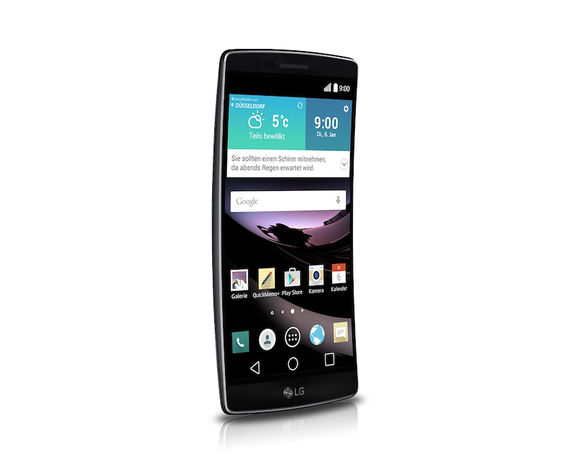 LG High-End-Smartphone im Curved-Design mit 2-GHz-Octa-Core-Prozessor, 14 cm Full HD-Display und 13-MP-Kamera, G Flex 2