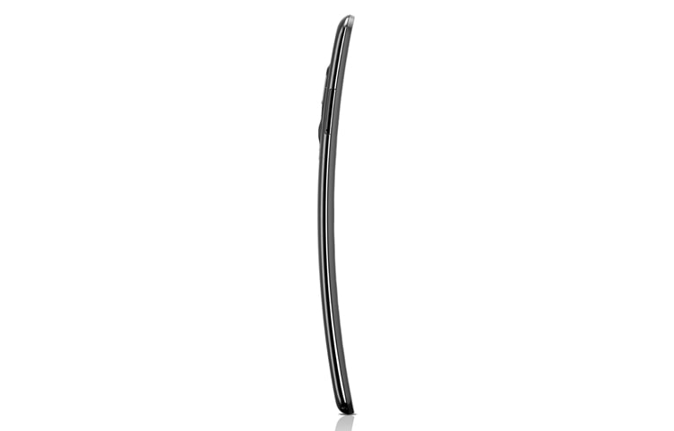 LG High-End-Smartphone mit 2,3 GHz Quad-Core-Prozessor, gebogenem HD POLED-Display und innovativem Rear Key, G Flex