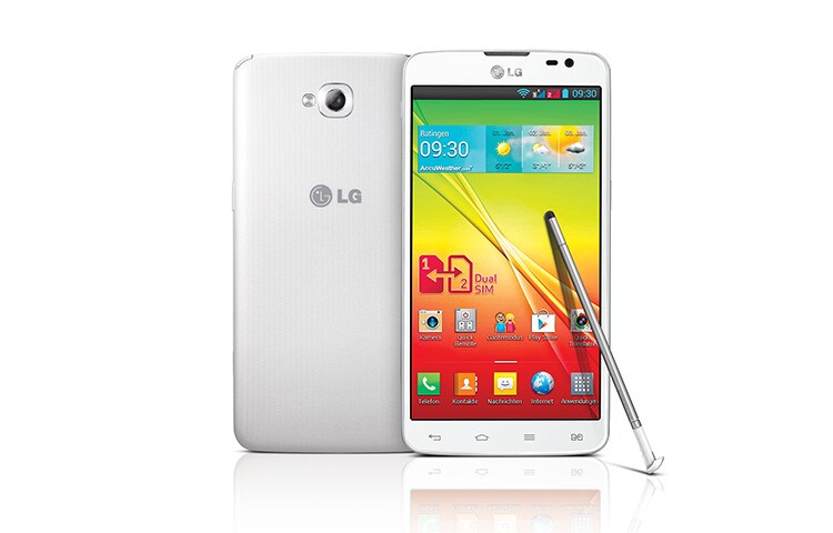 LG Android-Smartphone mit Dual SIM Slot, 14 cm (5,5 Zoll) IPS-Display und 1,0-Ghz-Dual-Core-Prozessor, G Pro Lite Dual SIM