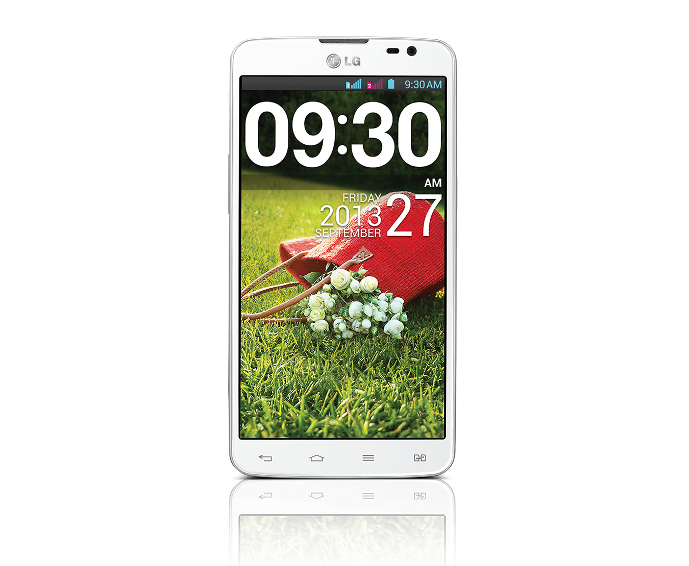 LG Android-Smartphone mit Dual SIM Slot, 14 cm (5,5 Zoll) IPS-Display und 1,0-Ghz-Dual-Core-Prozessor, G Pro Lite Dual SIM