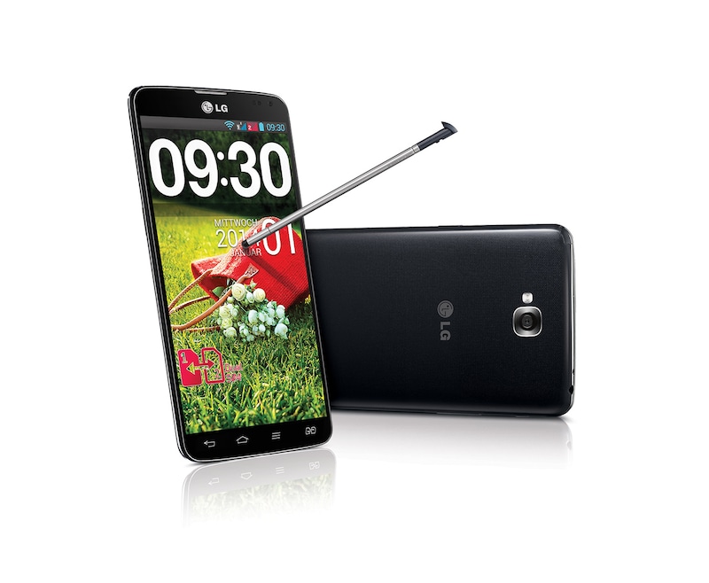 LG Android-Smartphone mit Dual SIM Slot, 14 cm (5,5 Zoll) IPS-Display und 1,0-Ghz-Dual-Core-Prozessor, G Pro Lite Dual SIM