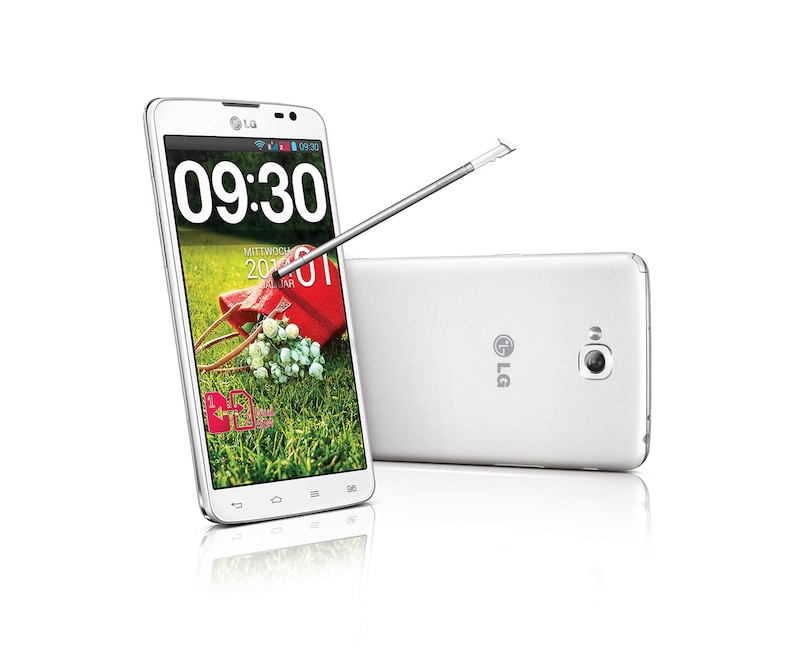 LG Android-Smartphone mit Dual SIM Slot, 14 cm (5,5 Zoll) IPS-Display und 1,0-Ghz-Dual-Core-Prozessor, G Pro Lite Dual SIM