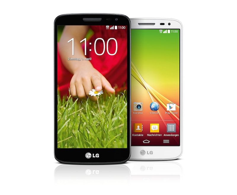 LG Android-Smartphone mit 1,2 GHz Quad-Core-Prozessor, IPS-Display und Knock Code™, G2 Mini