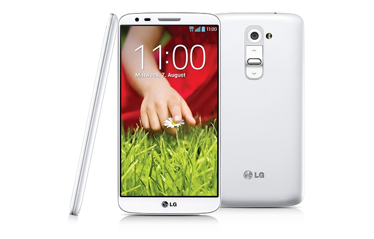 LG High-End-Smartphone mit 2,3 GHz Quad-Core-Prozessor, IPS-Display und innovativem Rear Key, G2