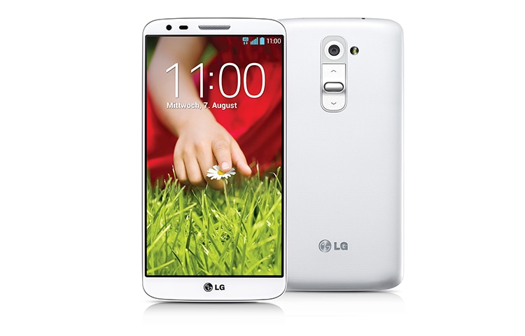 LG High-End-Smartphone mit 2,3 GHz Quad-Core-Prozessor, IPS-Display und innovativem Rear Key, G2