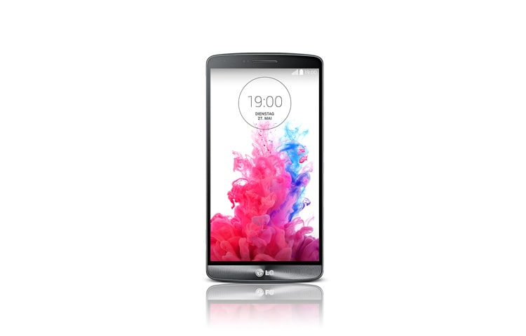 LG High-End-Smartphone mit 2,5-GHz-Quad-Core-Prozessor, Quad HD-Display und Rear Key, G3