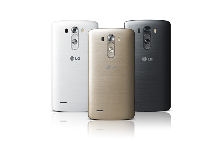 LG High-End-Smartphone mit 2,5-GHz-Quad-Core-Prozessor, Quad HD-Display und Rear Key, G3