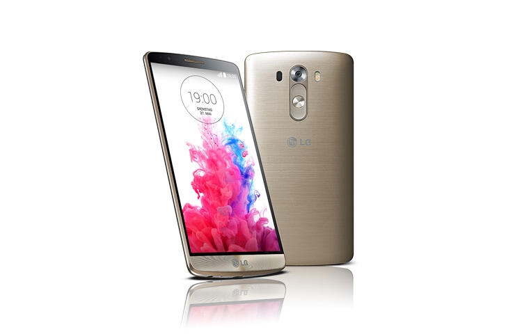 LG High-End-Smartphone mit 2,5-GHz-Quad-Core-Prozessor, Quad HD-Display und Rear Key, G3