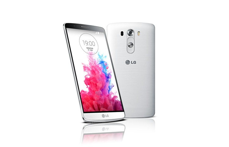 LG High-End-Smartphone mit 2,5-GHz-Quad-Core-Prozessor, Quad HD-Display und Rear Key, G3