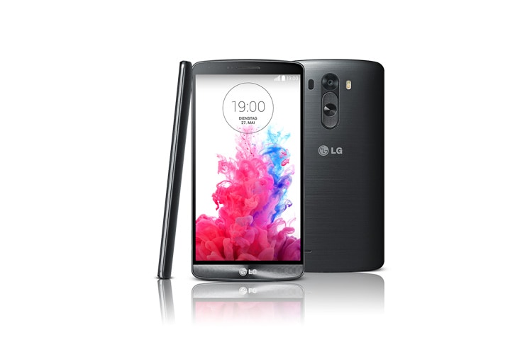 LG High-End-Smartphone mit 2,5-GHz-Quad-Core-Prozessor, Quad HD-Display und Rear Key, G3