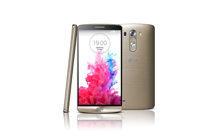 LG High-End-Smartphone mit 2,5-GHz-Quad-Core-Prozessor, Quad HD-Display und Rear Key, G3