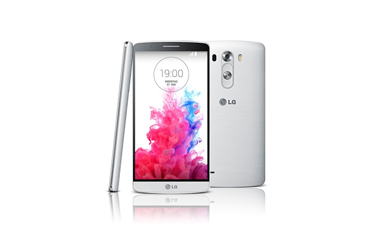 LG High-End-Smartphone mit 2,5-GHz-Quad-Core-Prozessor, Quad HD-Display und Rear Key, G3