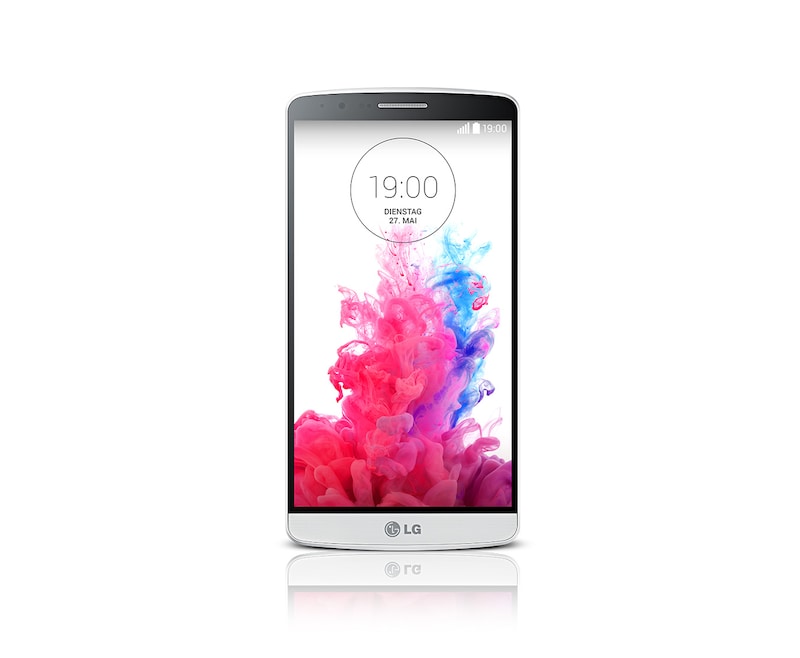 LG High-End-Smartphone mit 2,5-GHz-Quad-Core-Prozessor, Quad HD-Display und Rear Key, G3