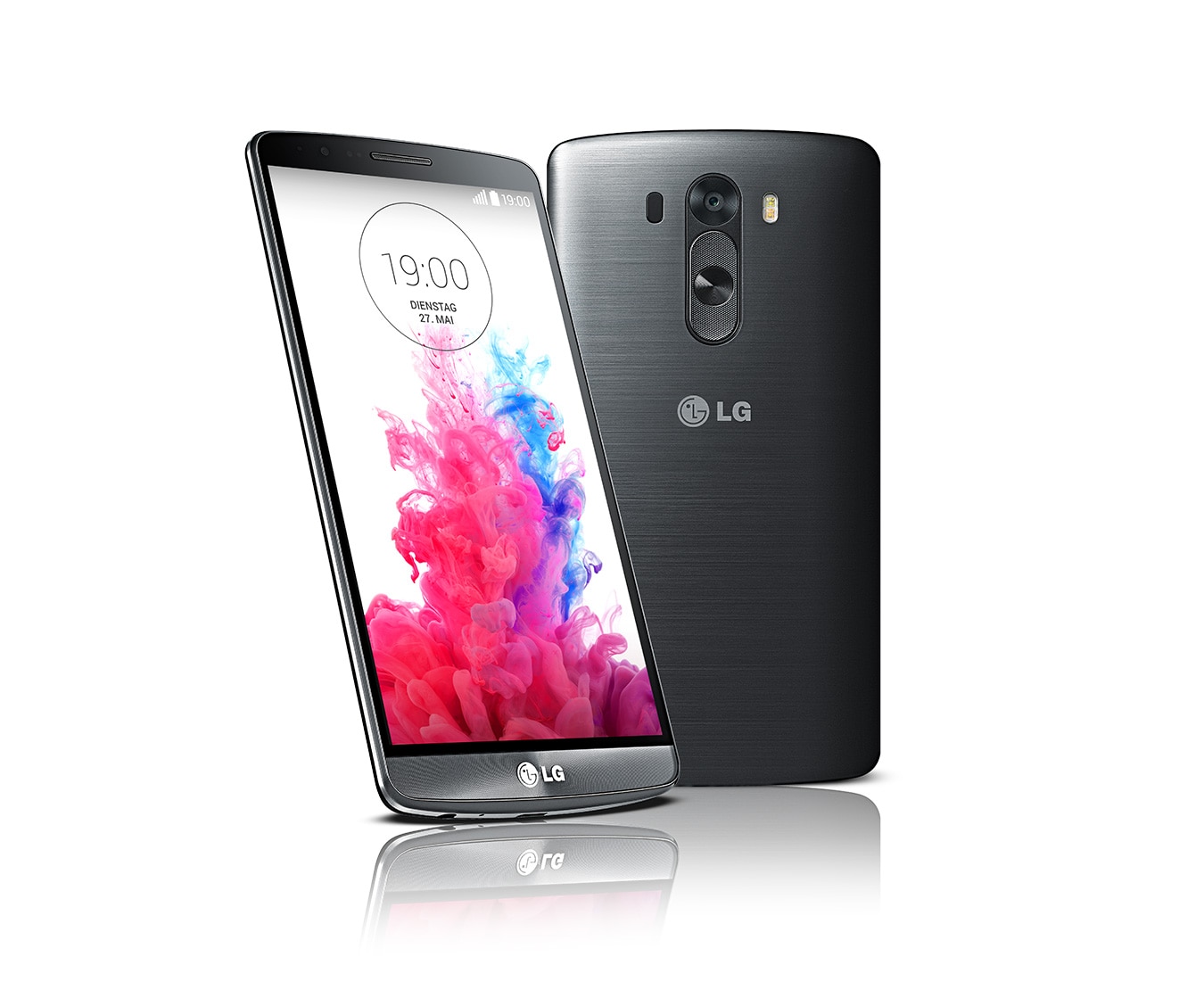 LG High-End-Smartphone mit 2,5-GHz-Quad-Core-Prozessor, Quad HD-Display und Rear Key, G3