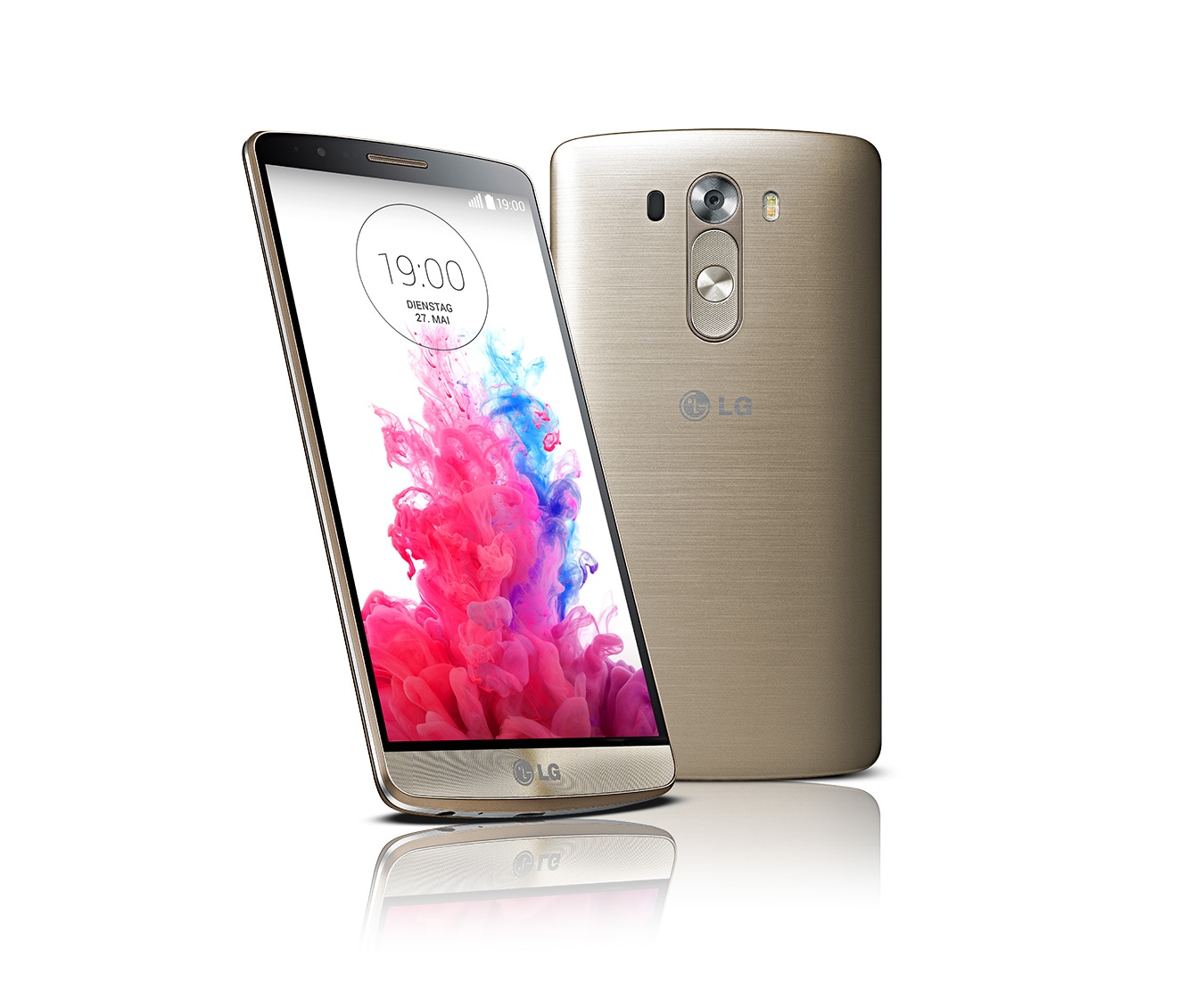 LG High-End-Smartphone mit 2,5-GHz-Quad-Core-Prozessor, Quad HD-Display und Rear Key, G3