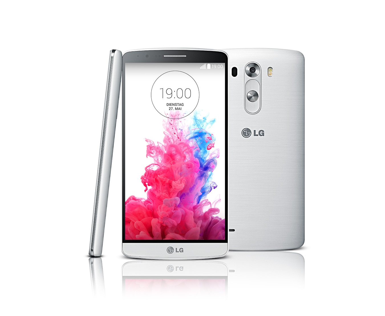 LG High-End-Smartphone mit 2,5-GHz-Quad-Core-Prozessor, Quad HD-Display und Rear Key, G3