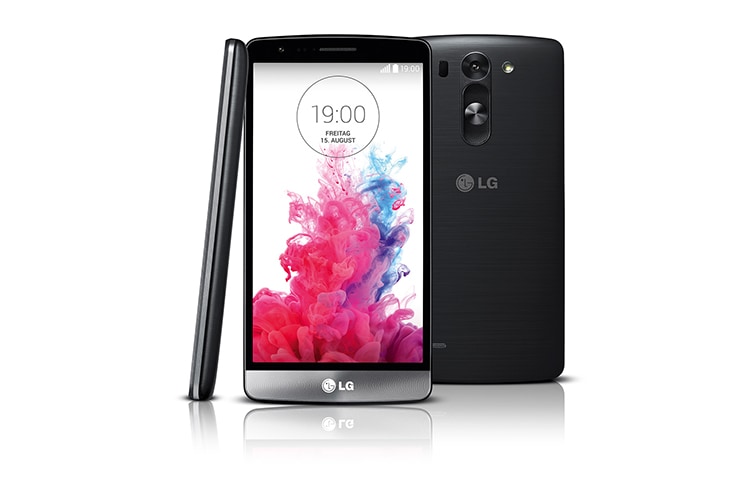 LG Smartphone mit 1,2-GHz-Quad-Core-Prozessor, 12,7 cm (5 Zoll) großem HD-IPS-Display und Knock Code™, G3 s