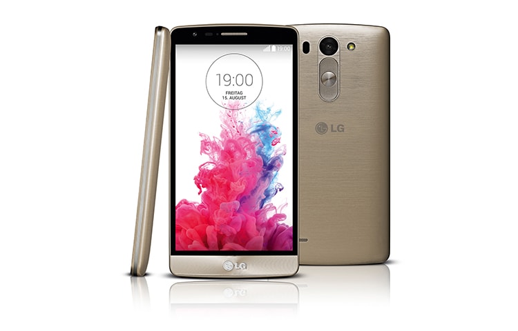 LG Smartphone mit 1,2-GHz-Quad-Core-Prozessor, 12,7 cm (5 Zoll) großem HD-IPS-Display und Knock Code™, G3 s