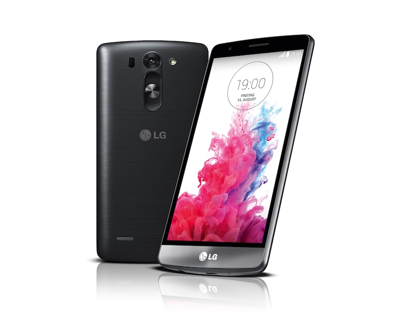 LG Smartphone mit 1,2-GHz-Quad-Core-Prozessor, 12,7 cm (5 Zoll) großem HD-IPS-Display und Knock Code™, G3 s