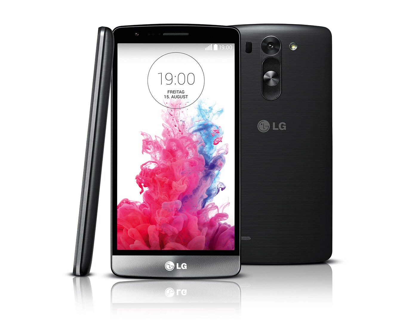 LG Smartphone mit 1,2-GHz-Quad-Core-Prozessor, 12,7 cm (5 Zoll) großem HD-IPS-Display und Knock Code™, G3 s