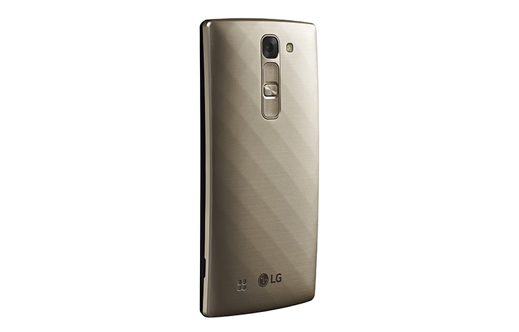 LG Smartphone im Curved Design mit 12,7 cm (5 Zoll) HD-Display, 1,2-GHz-Quad-Core-Prozessor, In-Cell Touch und 2,540mAh starkem Akku, G4 c