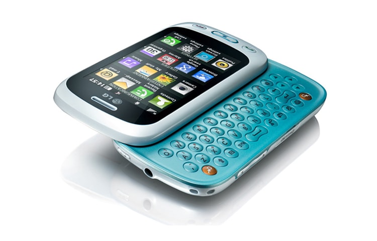 LG Touchscreen-Handy der neuesten Generation – mit vollwertiger QWERTZ Tastatur - Kommunikation und Entertainment auf höchstem Niveau, GT350 TOWN