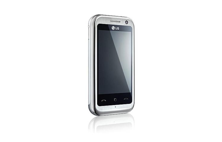 LG Smartphone mit 7.62 cm (3") Touchscreen, 5 MP Kamera, Dolby® Mobile Music und 7,2 GB Speicher, KM900