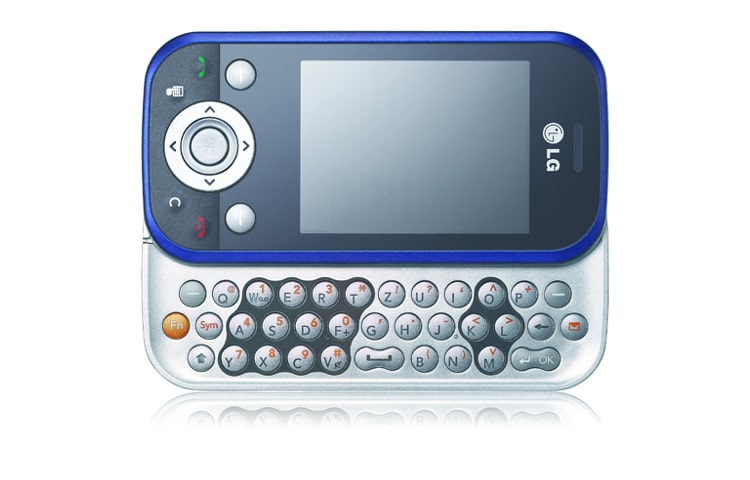 LG Top Messaging Slider Handy mit 2,0 MP Autofokus Kamera, QWERTZ-Tastatur und TFT-Touchscreen für die Rufnummerwahl, KS365