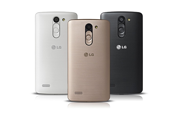 LG Design-Smartphone mit 1,3 GHz Quad-Core-Prozessor, 12,7 cm großem IPS-Display und Gesture Shot, L Bello