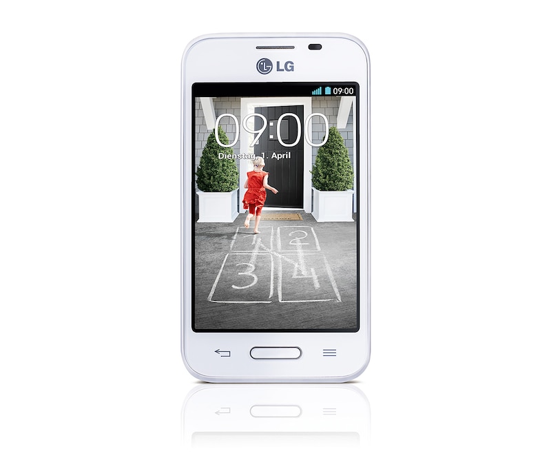 LG Design-Smartphone mit 1,2 GHz Dual-Core-Prozessor, IPS-Display und Knock Code™, L40