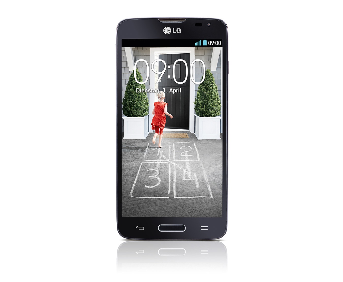 LG Design-Smartphone mit 1,2 GHz Quad-Core-Prozessor, IPS-Display und Knock Code™, L90