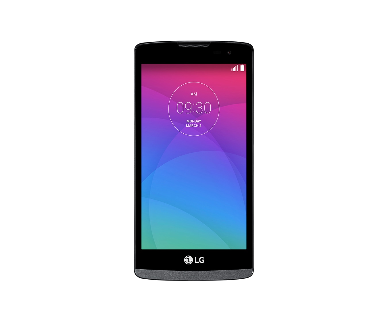 LG Design-Smartphone mit 11,4 cm (4,5 Zoll) Display, 1,2-GHz-Quad-Core-Prozessor, LTE und 5-MP-Kamera mit Selfie Cam-Funktion , Leon LTE