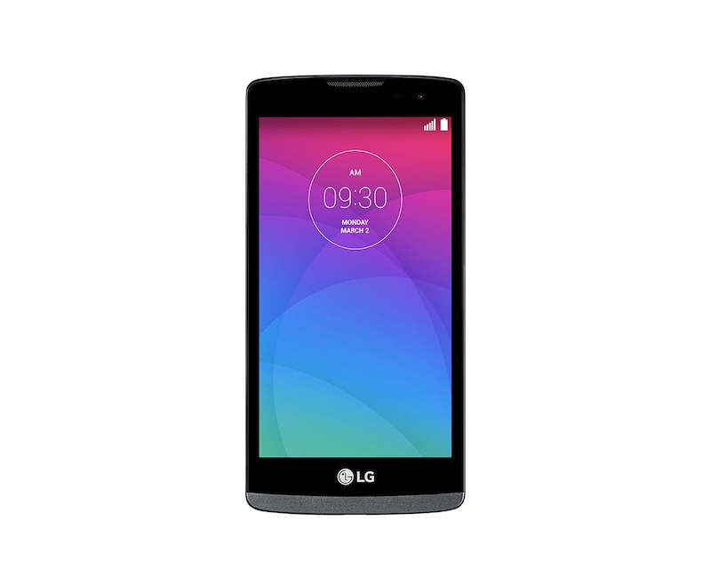 LG Design-Smartphone mit 11,4 cm (4,5 Zoll) Display, 1,2-GHz-Quad-Core-Prozessor, LTE und 5-MP-Kamera mit Selfie Cam-Funktion , Leon LTE