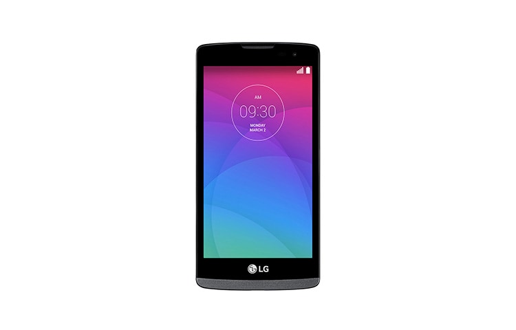 LG Design-Smartphone mit 11,4 cm (4,5 Zoll) Display, 1,2-GHz-Quad-Core-Prozessor, LTE und 5-MP-Kamera mit Selfie Cam-Funktion , Leon LTE