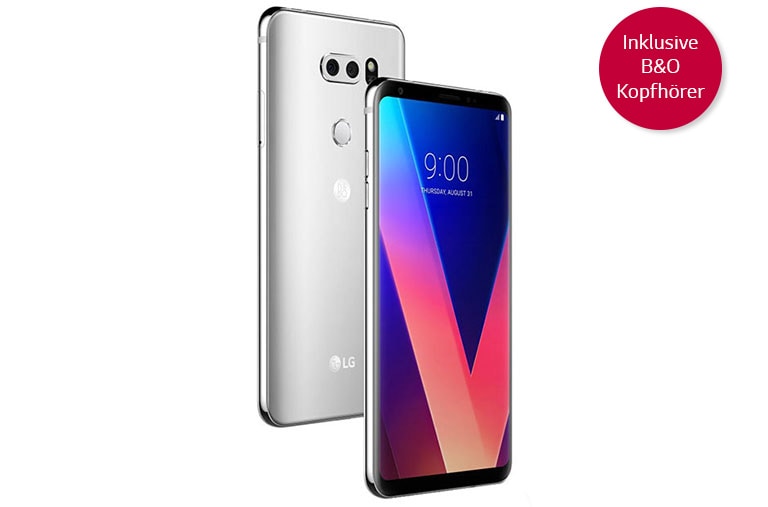 LG V30 Smartphone - Silber, LG V30