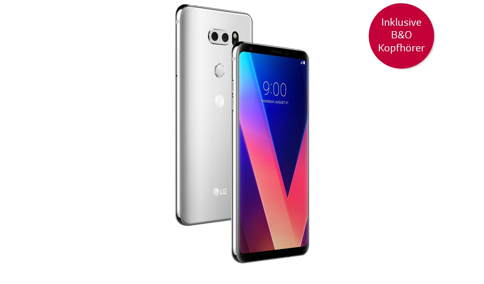 LG V30 Smartphone - Silber, LG V30